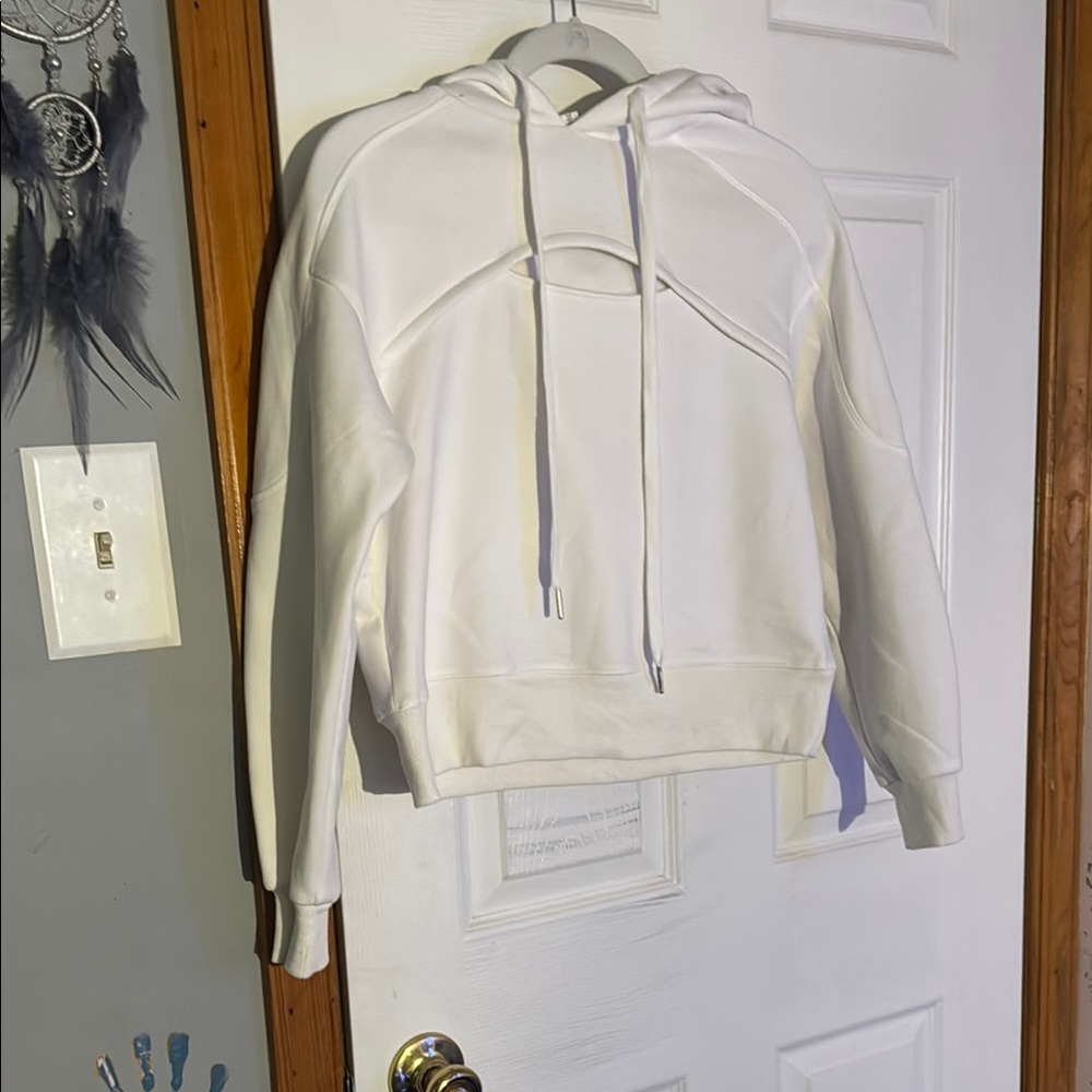 Laslulu White Hoodie